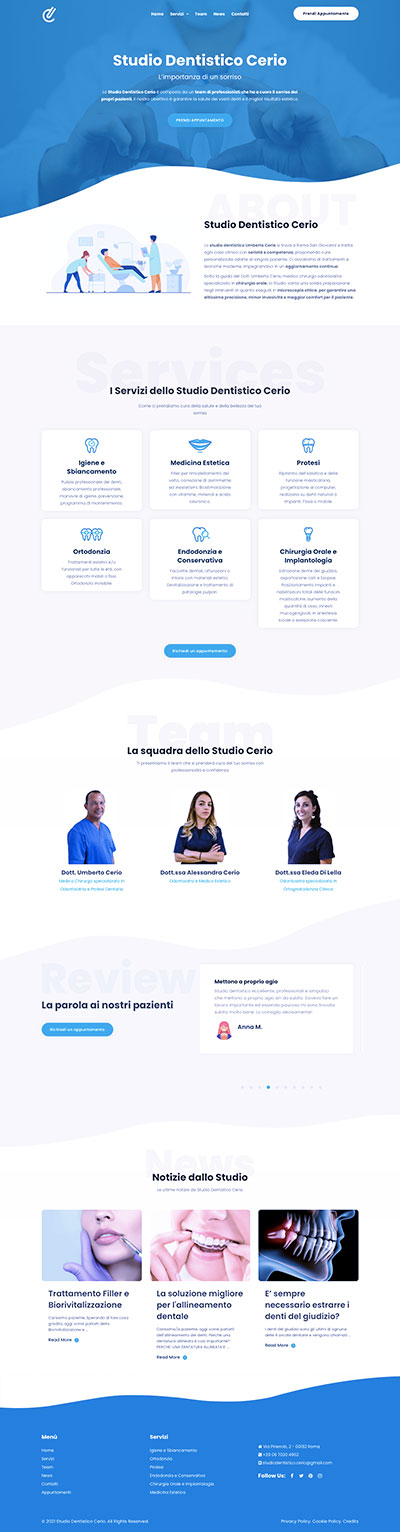 Sito Web Studio Cerio 